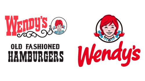 Wendy’s logotipos de empresas antes y ahora