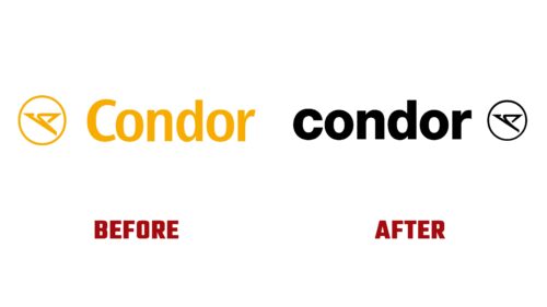 Condor Antes y Despues del Logotipo (Historia)