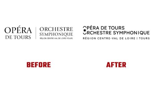 Opera de Tours Antes y Despues del Logotipo (Historia)