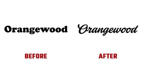 Orangewood Antes y Despues del Logotipo (Historia)