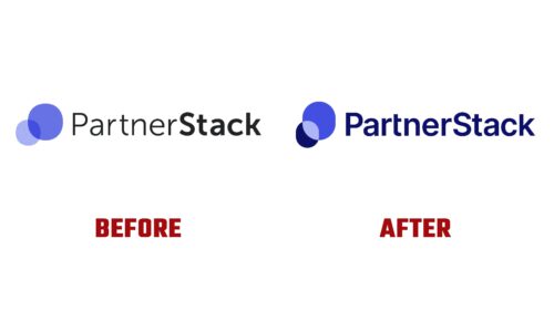 PartnerStack Antes y Despues del Logotipo (Historia)