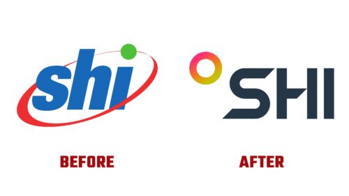 SHI Antes y Despues del Logotipo (Historia)