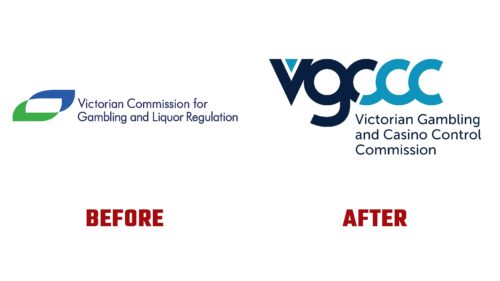 Victorian Gambling and Casino Control Commission Antes y Despues del Logotipo (Historia)