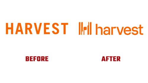 Harvest Antes y Despues del Logotipo (Historia)