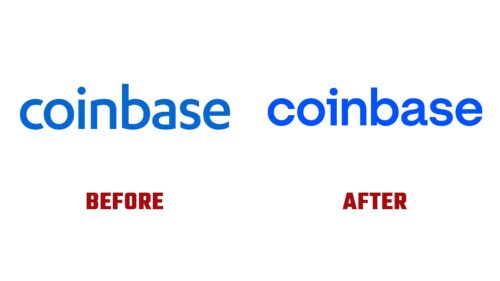 Coinbase Antes y Despues del Logotipo (Historia)