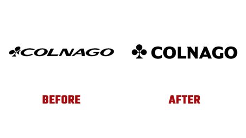 Colnago Antes y Despues del Logotipo (Historia)