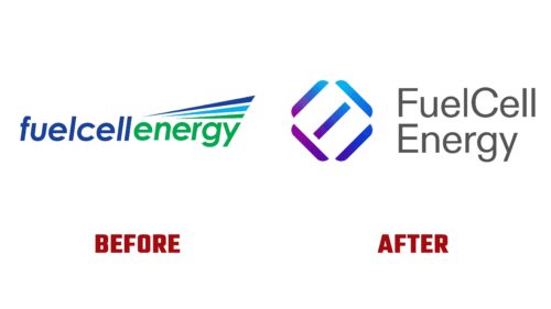 FuelCell Energy Antes y Despues del Logotipo (Historia)