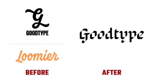 Goodtype Antes y Despues del Logotipo (Historia)