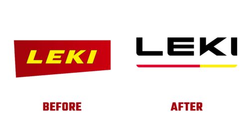 LEKI Antes y Despues del Logotipo (Historia)