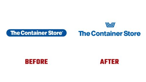The Container Store Antes y Despues del Logotipo (Historia)